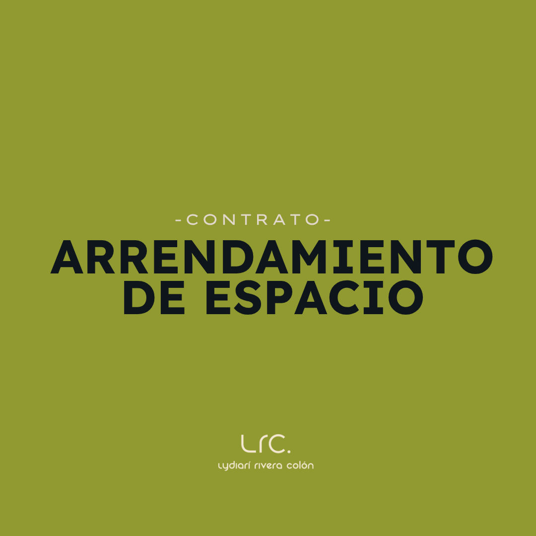 Contrato de Arrendamiento