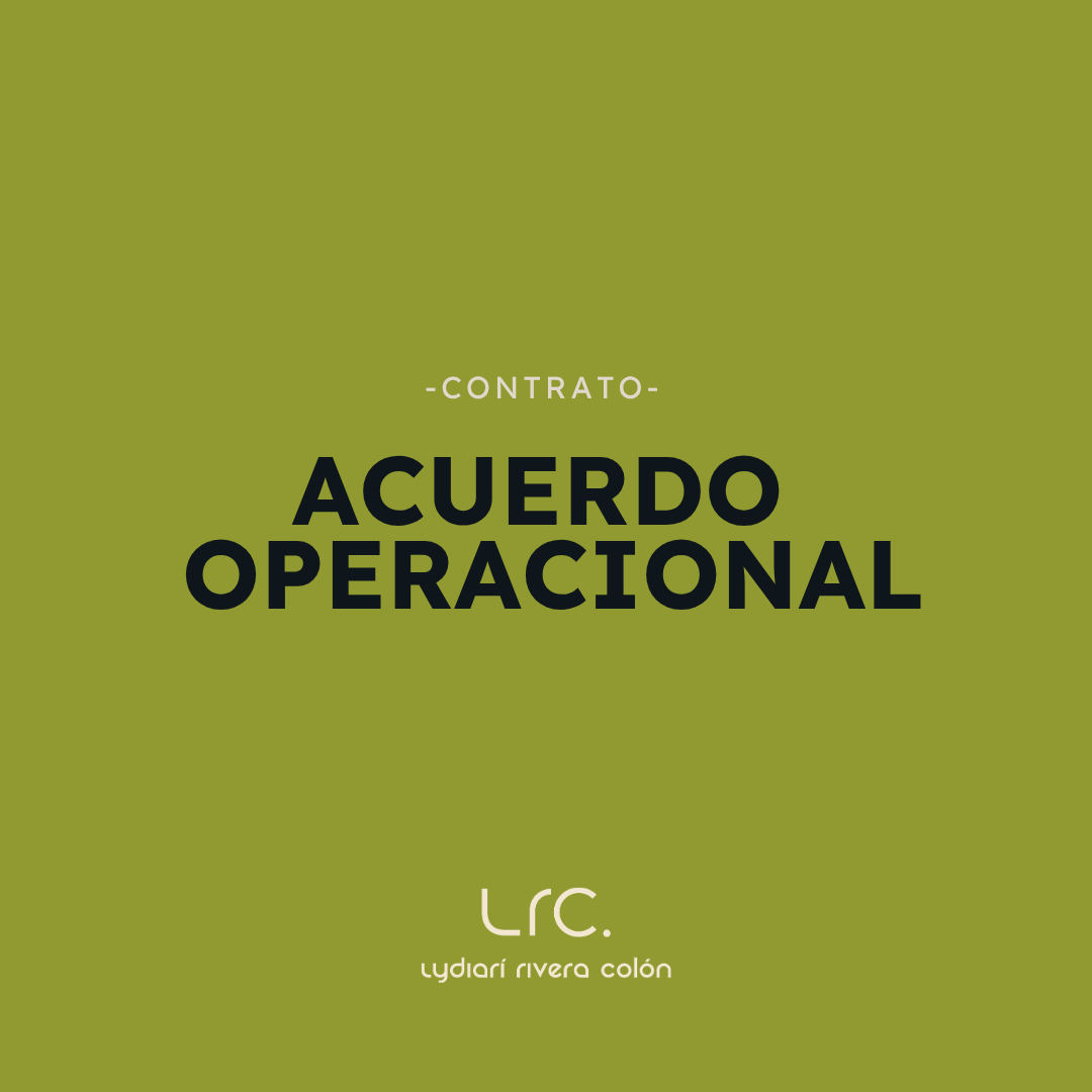 Acuerdo Operativo