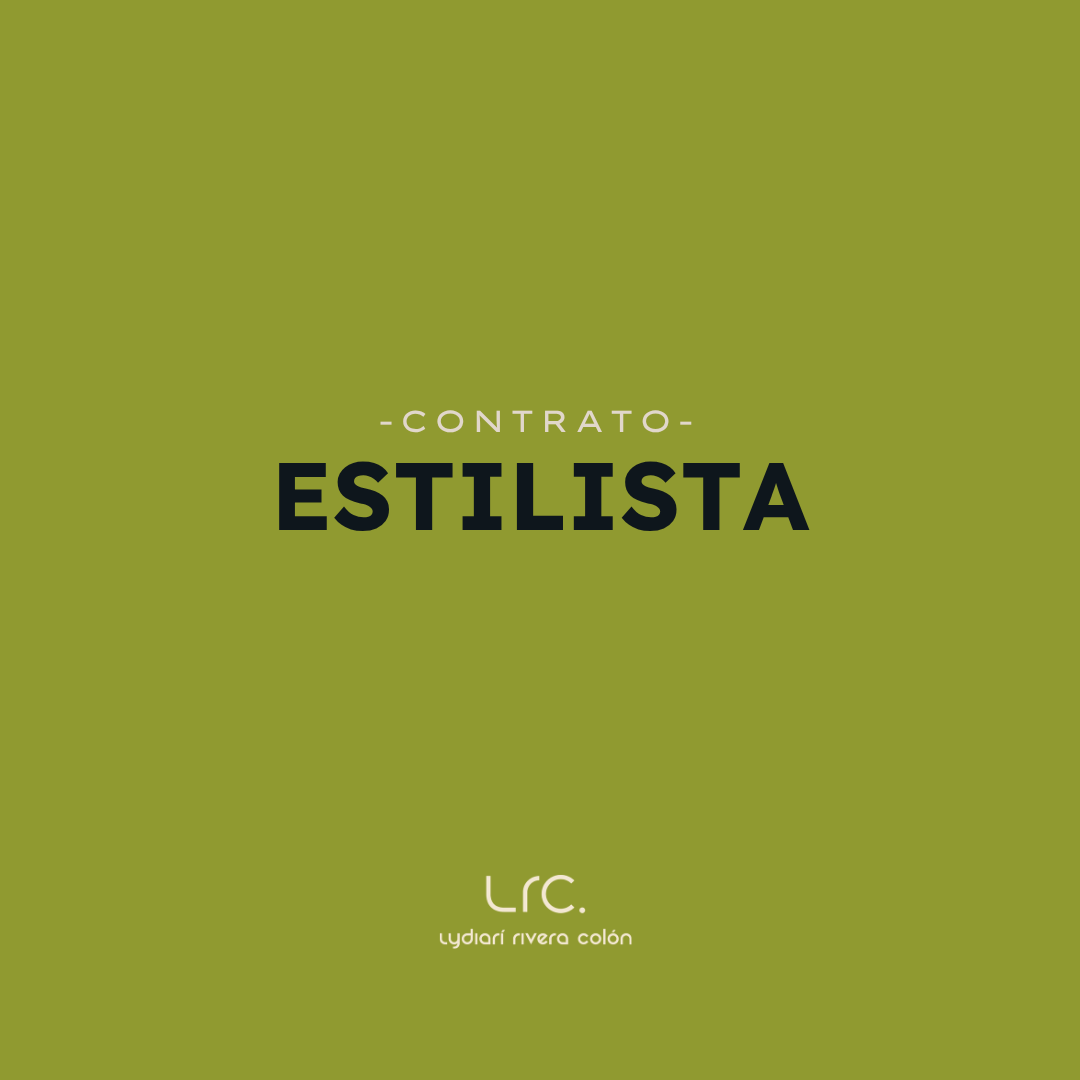 Contrato para estilistas