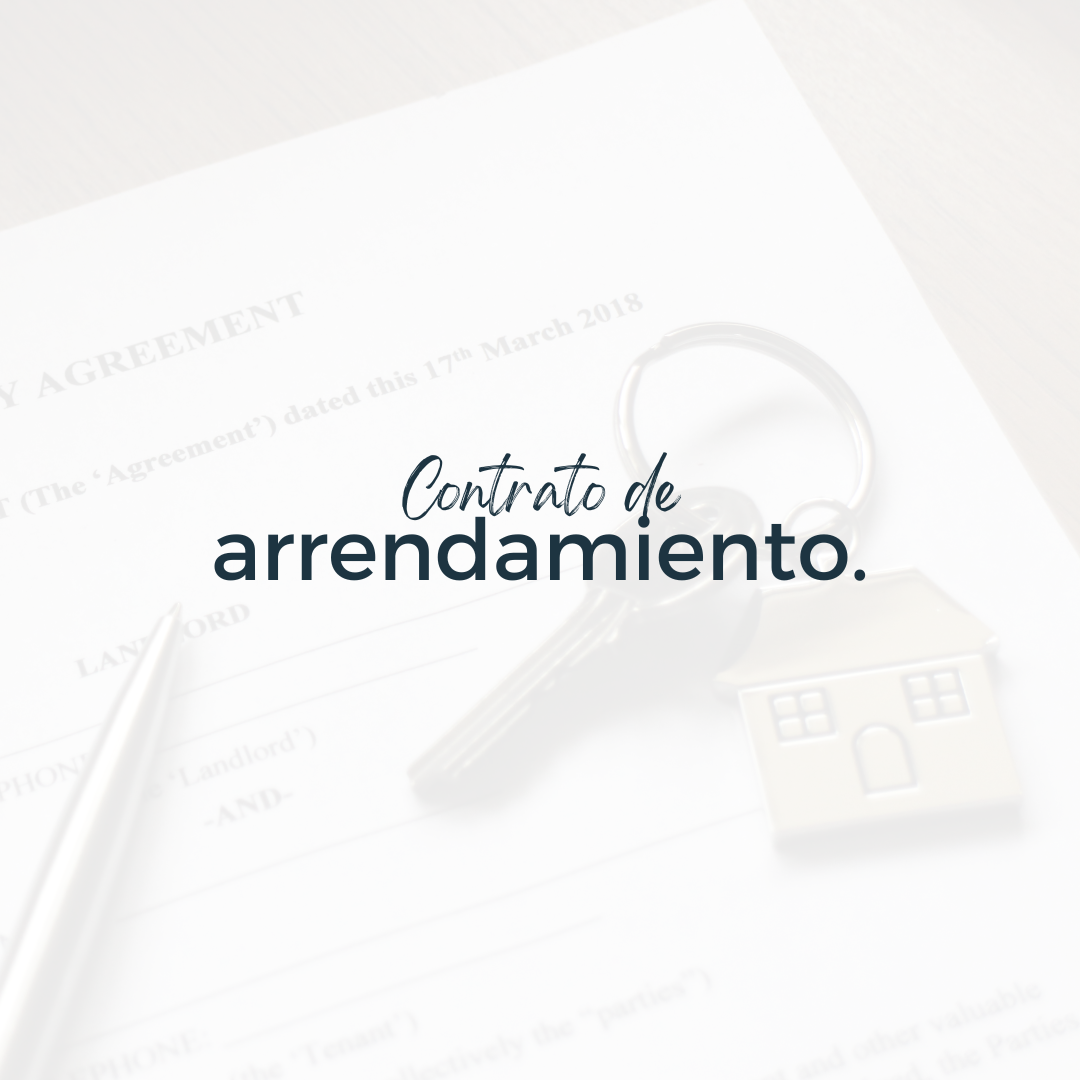 Contrato de Arrendamiento